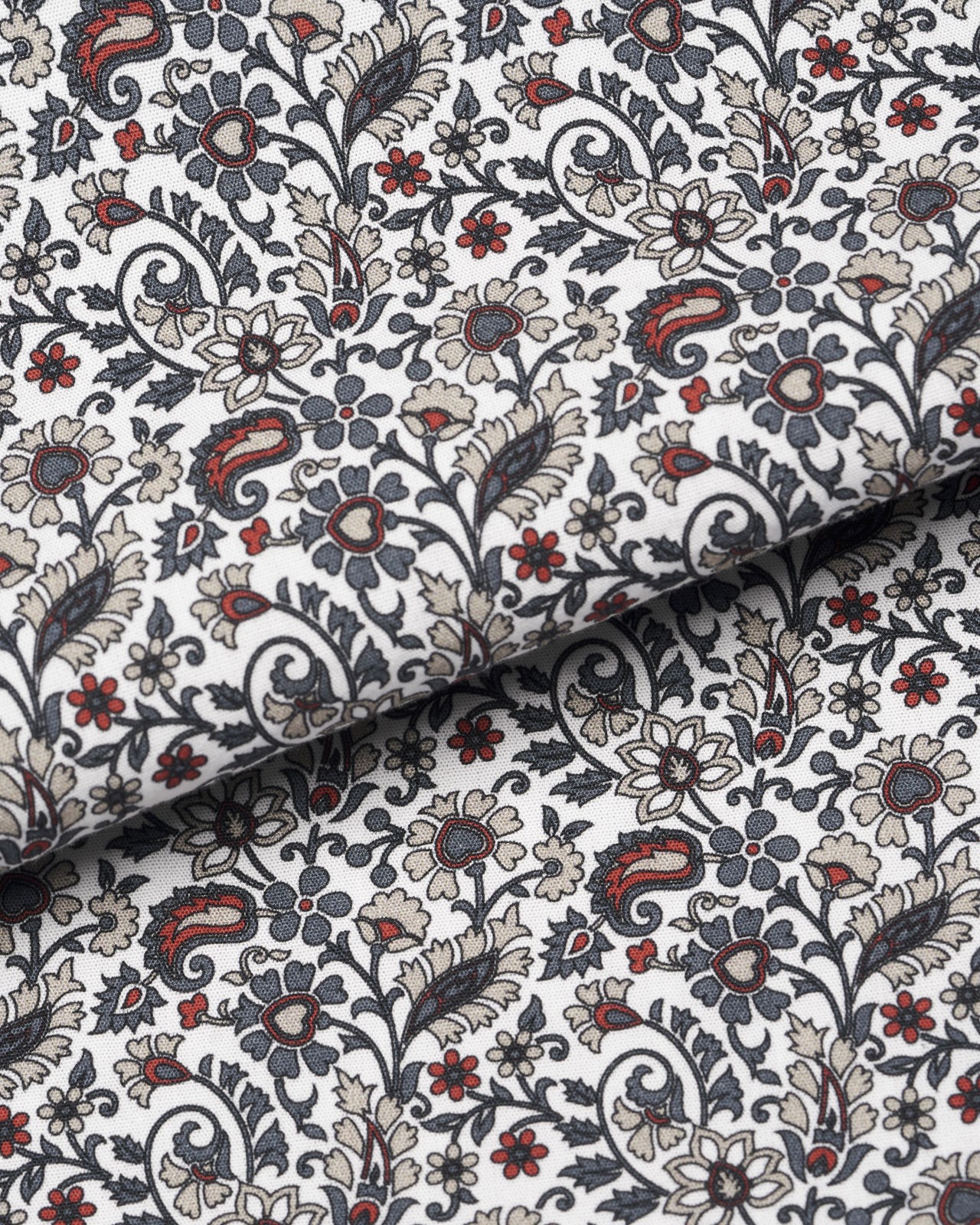 Chemise petit cachemire grande taille bleu