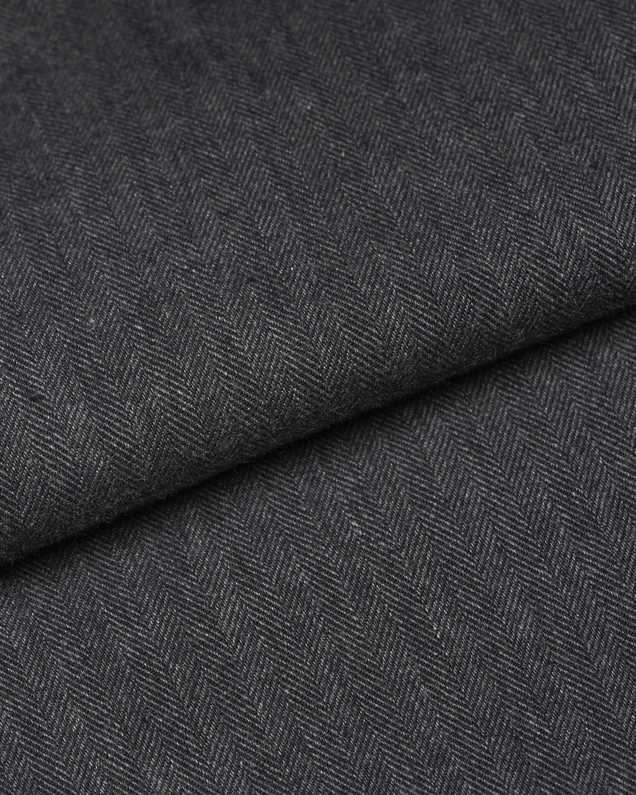 Chemise en flanelle manches extra-longues 72 cm anthracite