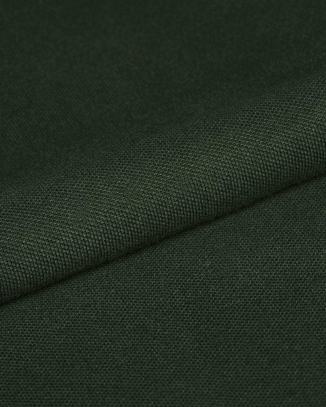 Polo piqué avec poche grande taille vert