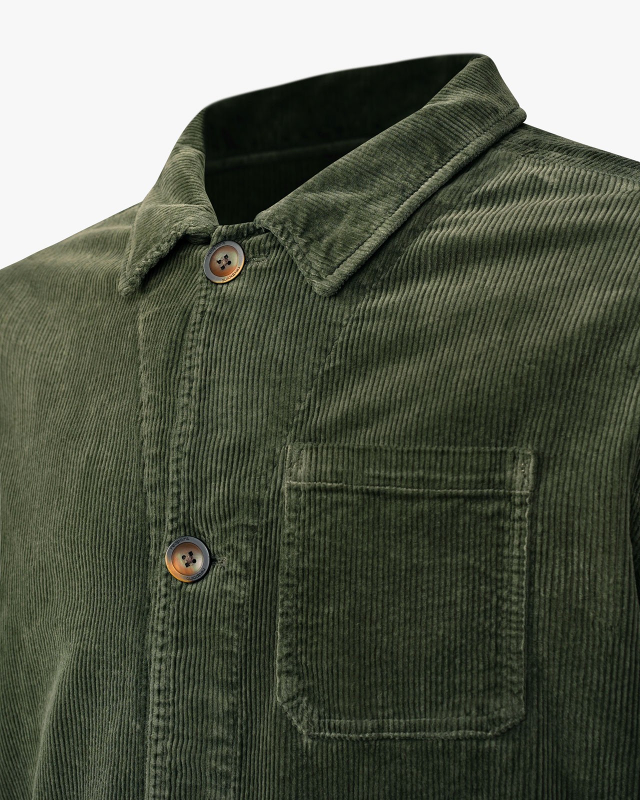 Surchemise grande taille vert kaki