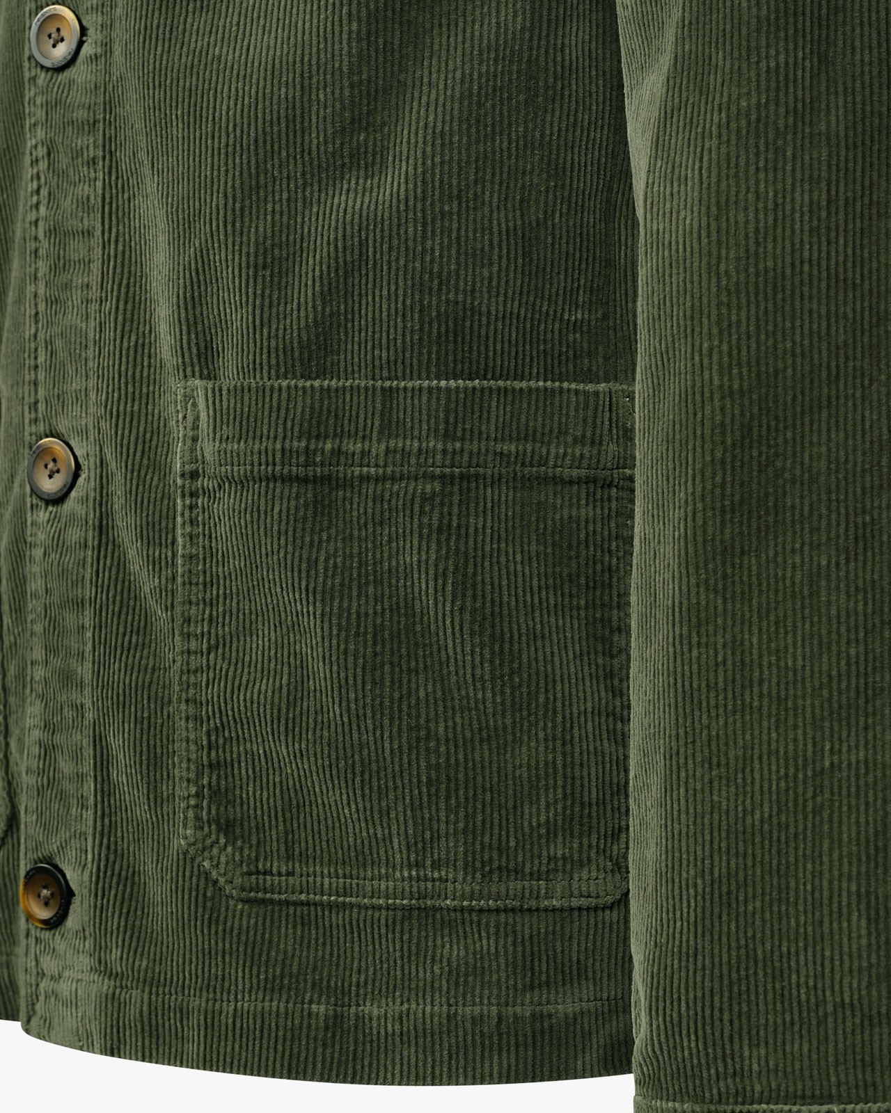 Surchemise grande taille vert kaki