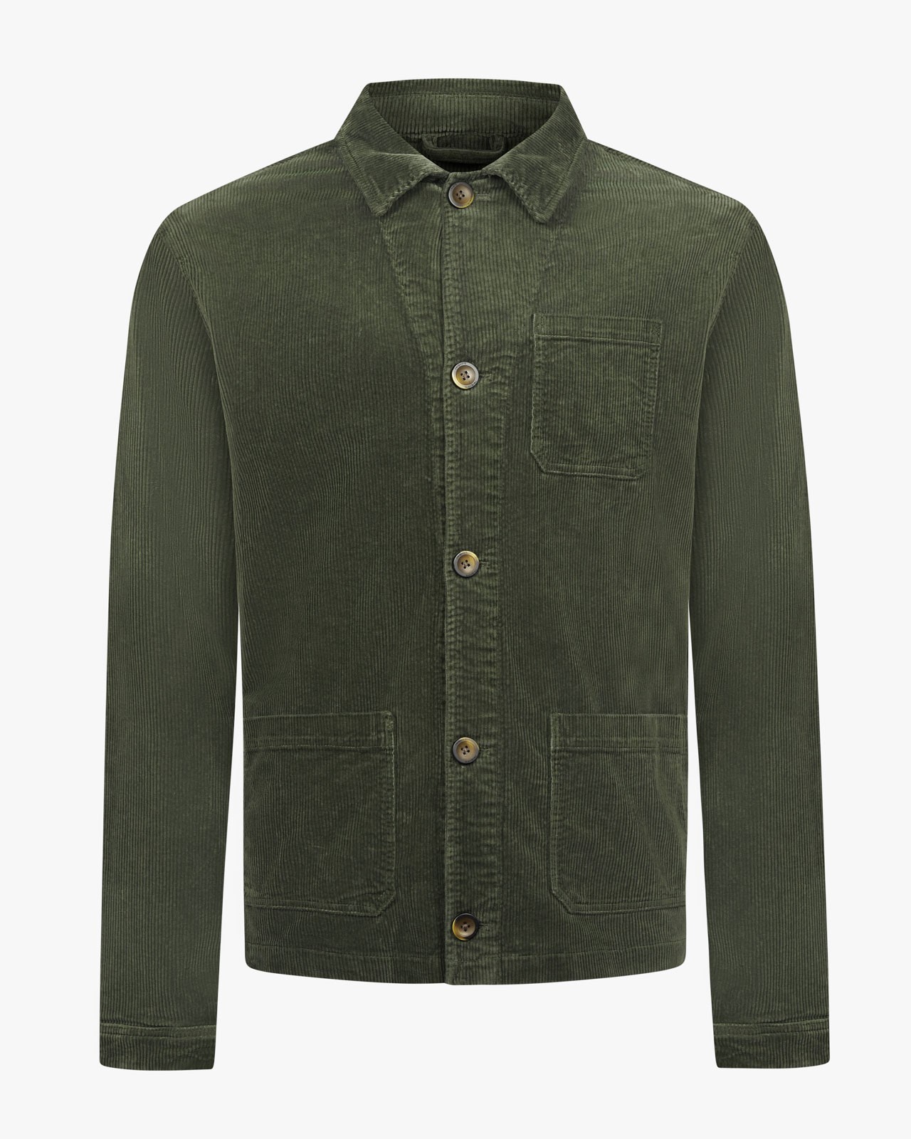 Surchemise grande taille vert kaki