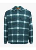 Surchemise flanelle à carreaux grande taille vert