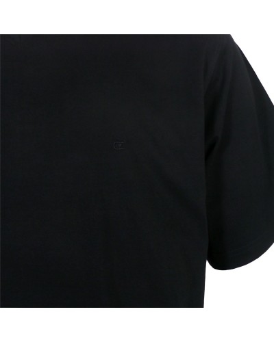 Lot de 2 T-Shirts noirs col V pour Homme Fort du 2XL au 6XL