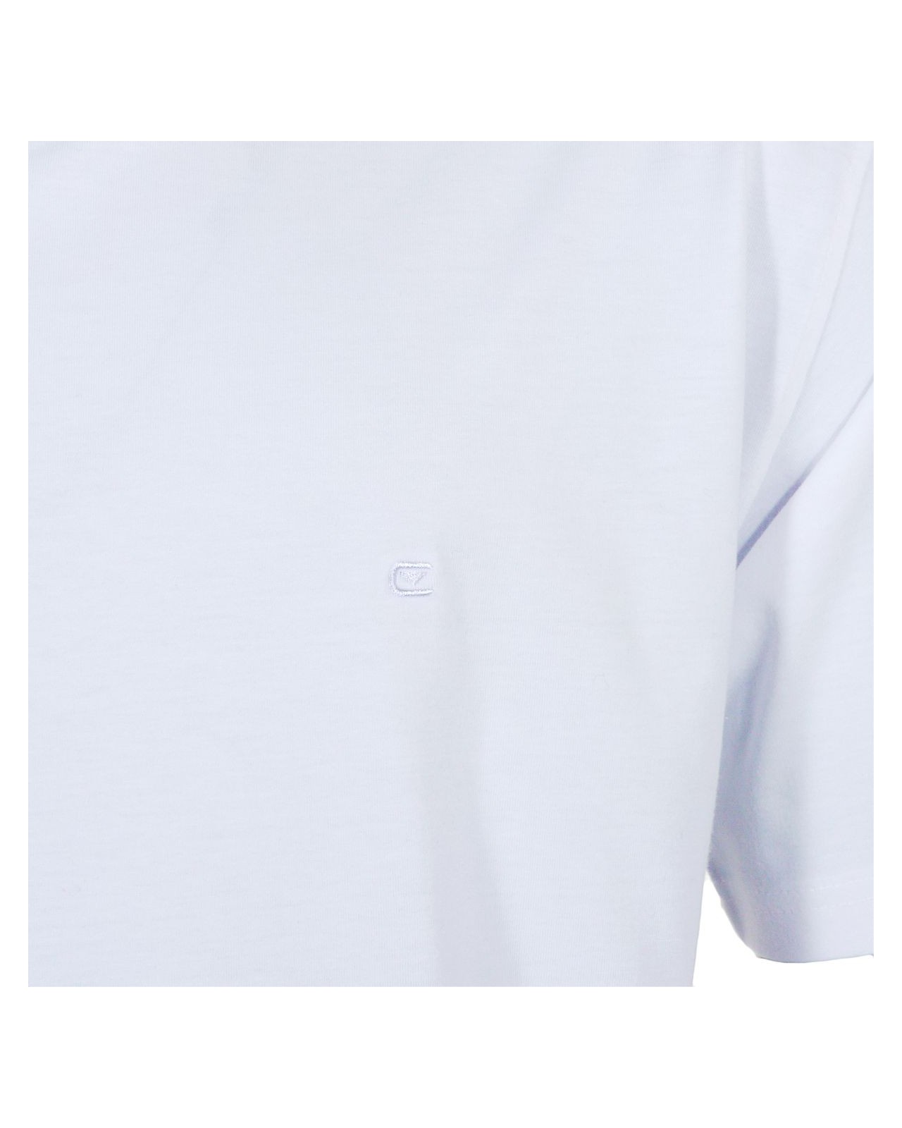 Lot de 2 T-Shirts blancs col V pour Homme Fort du 2XL au 6XL