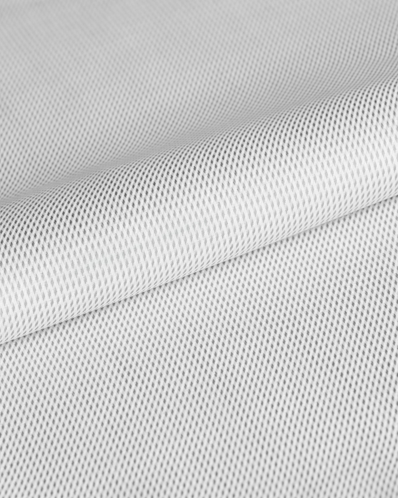 Chemise dobby non iron grande taille gris clair