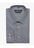 Chemise vichy non iron grande taille bleu marine