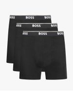 Pack de 3 boxers long grande taille noir