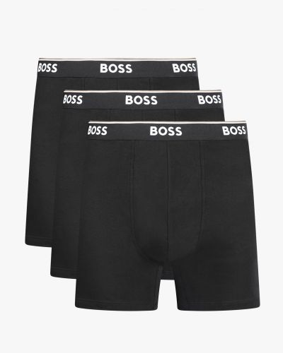 Pack de 3 boxers long grande taille noir