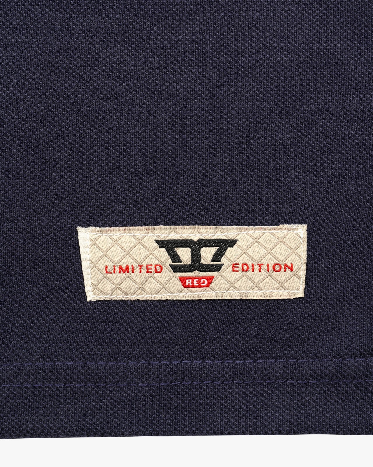 Polo piqué grande taille bleu marine