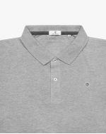 Polo grande taille gris