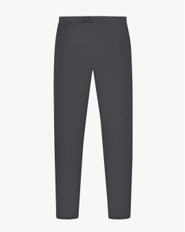 Pantalon chino twill grande taille anthracite