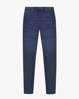 Jeans grande taille bleu indigo