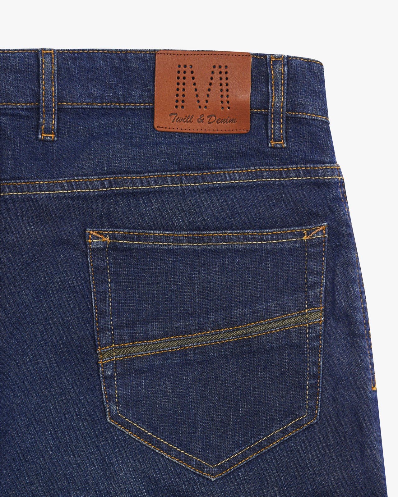 Jeans grande taille bleu indigo