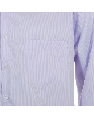 Chemise mauve pour Homme Fort: du 44 (XL) au 54 (6XL)