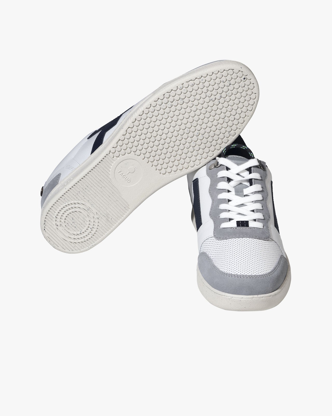 Sneakers Hazel réfléchissantes grande taille blanc