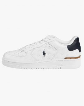 Sneakers Master Court Polo grande taille blanc