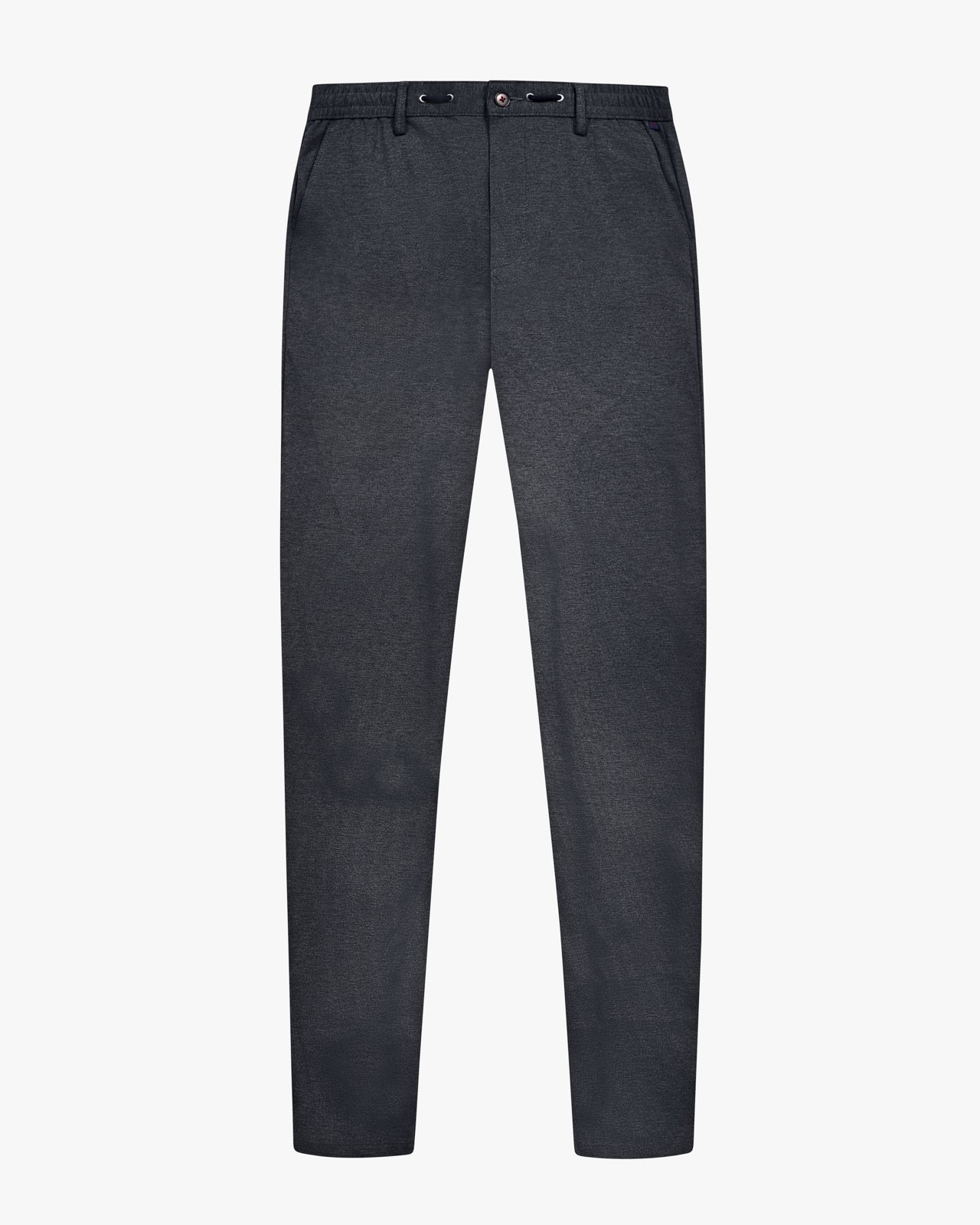 Pantalon taille élastique pour homme grand bleu marine