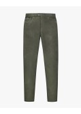 Pantalon chino grande taille vert foncé