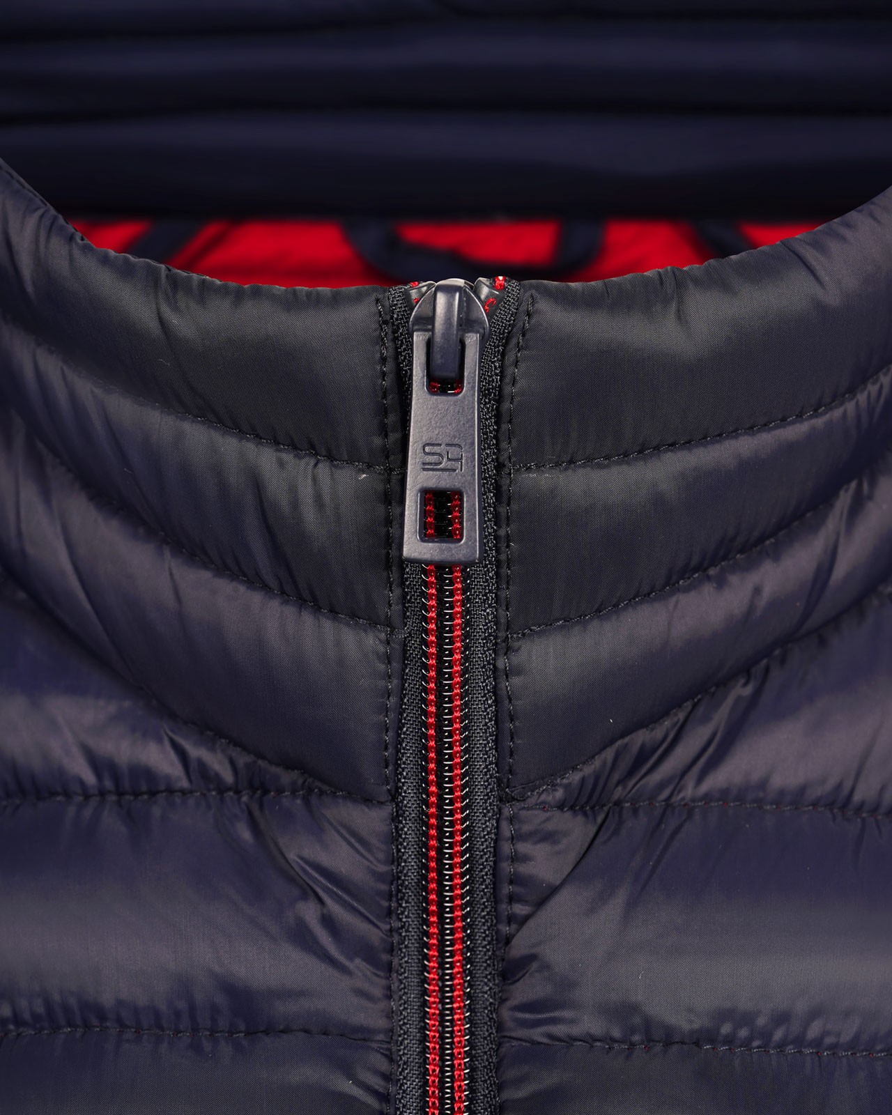 Doudoune sans manches légère pour homme grand bleu marine