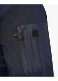 Blouson mi matelassé grande taille bleu marine