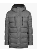 Doudoune armurée grande taille gris