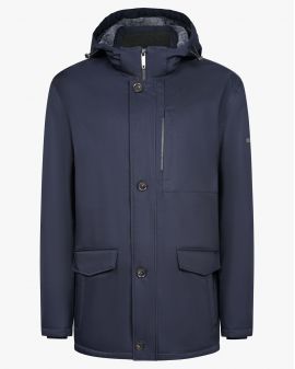 Parka Rainseries grande taille bleu marine