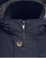 Parka Rainseries grande taille bleu marine