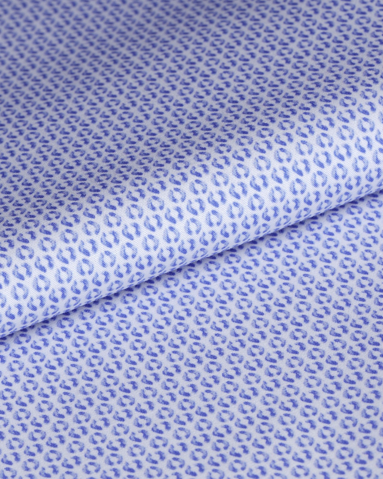 Chemise city easy care grande taille bleu