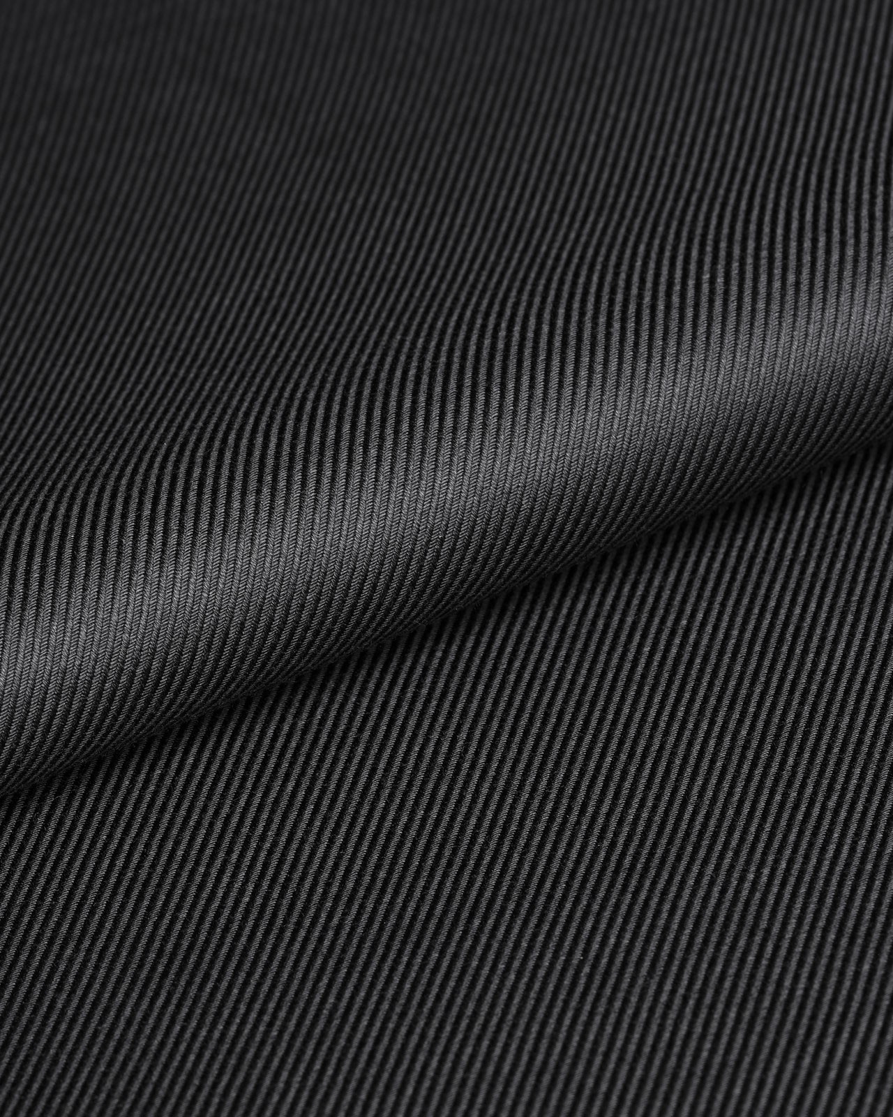 Chemise twill non iron grande taille noir