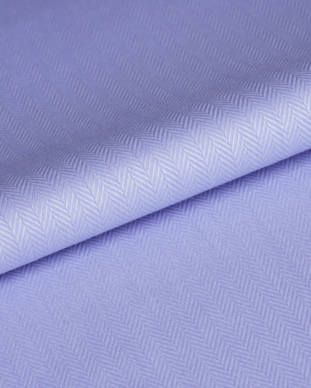 Chemise chevron non iron grande taille bleu clair