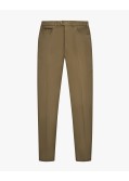 Pantalon chino twill grande taille beige foncé