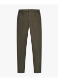 Pantalon chino twill grande taille vert kaki