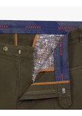 Pantalon chino twill grande taille vert kaki