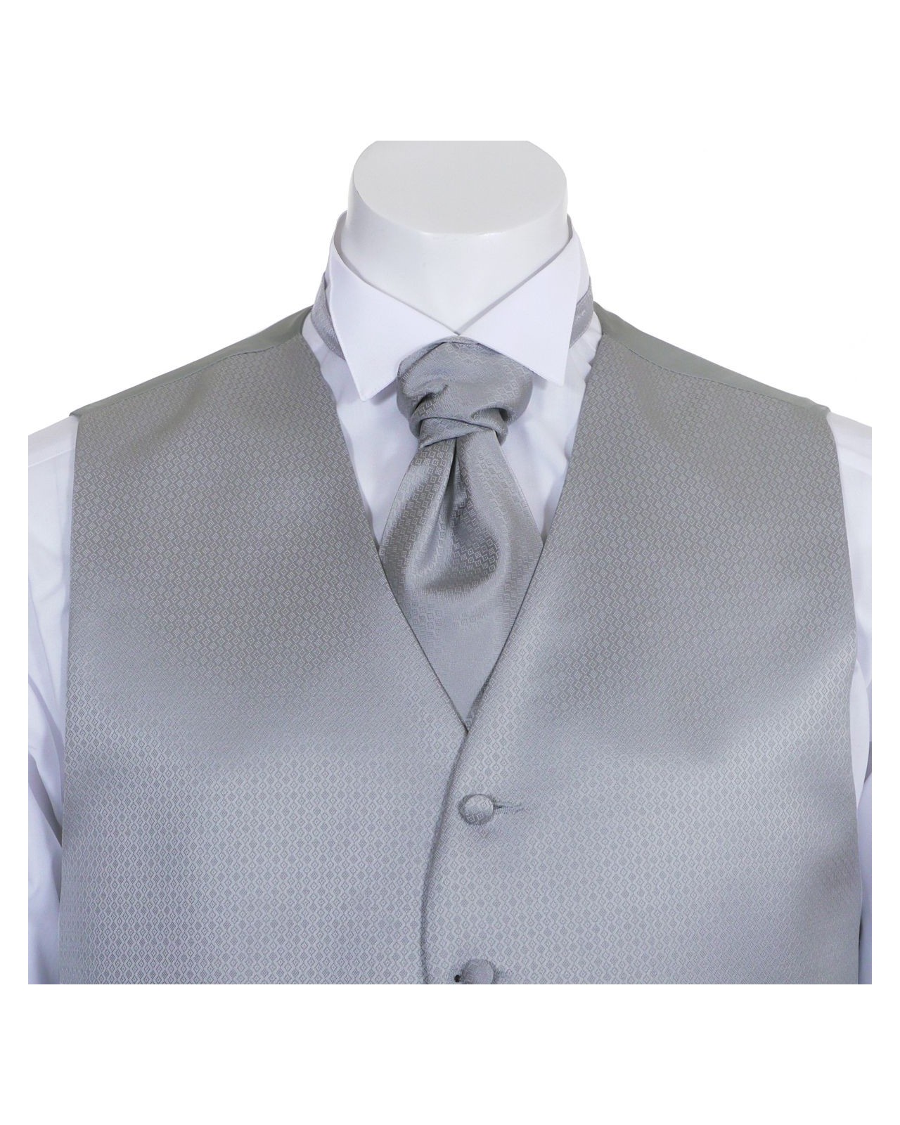 L'ensemble de cérémonie gris: grande taille jusqu'au 76