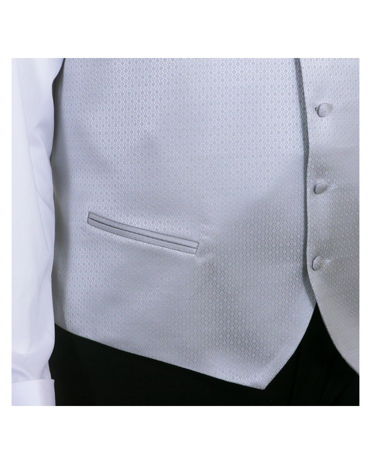 L'ensemble de cérémonie gris: grande taille jusqu'au 76