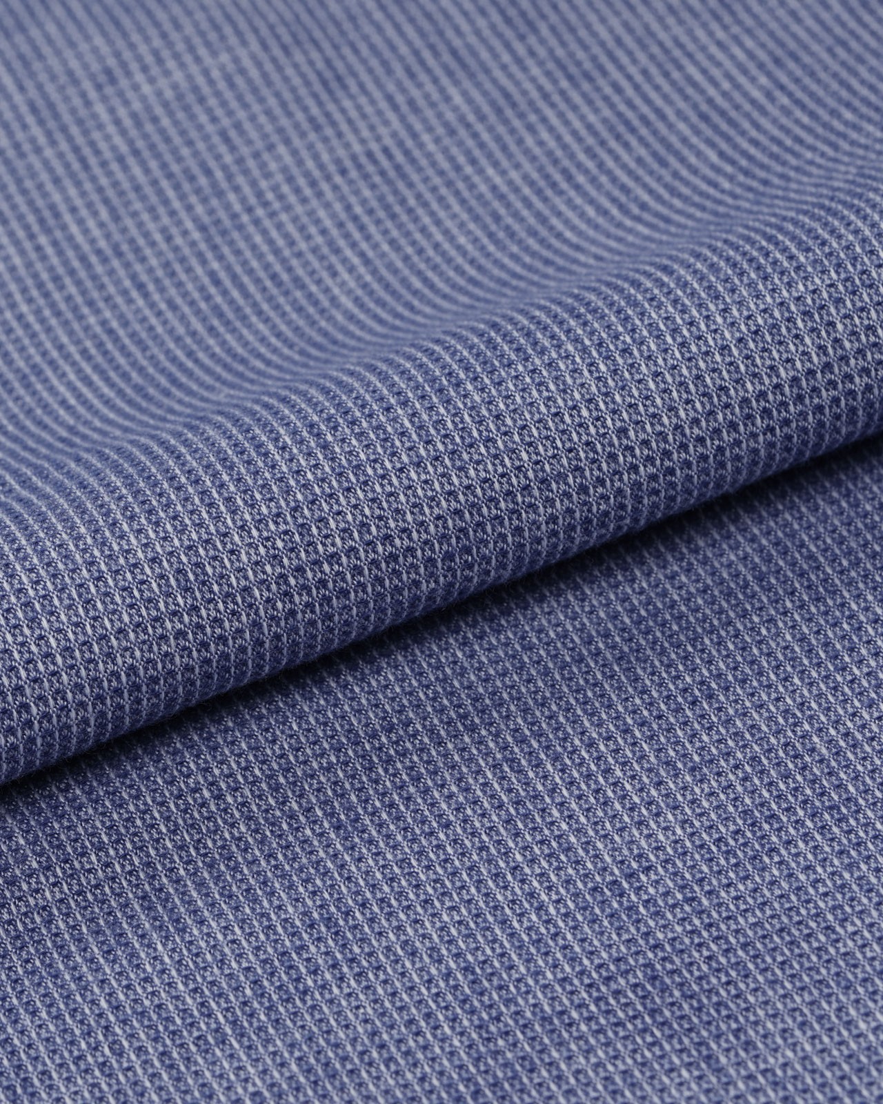 Chemise dobby grande taille bleu marine