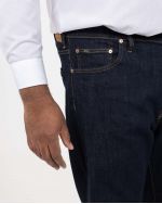 Jeans 5 poches grande taille bleu brut