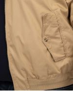 Blouson grande taille beige