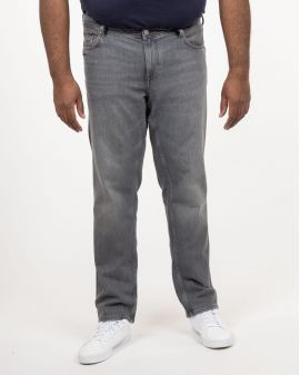 Jean regular grande taille gris