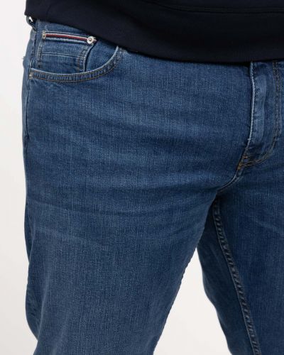 Jean regular grande taille bleu indigo