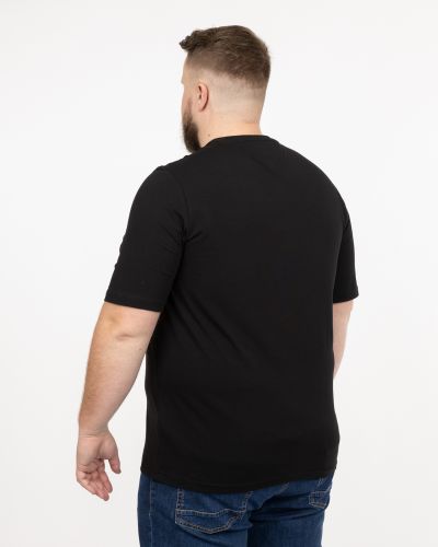 T-shirt stretch grande taille noir