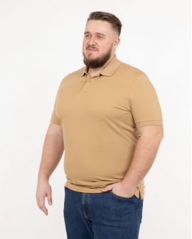 Polo Pallas grande taille beige