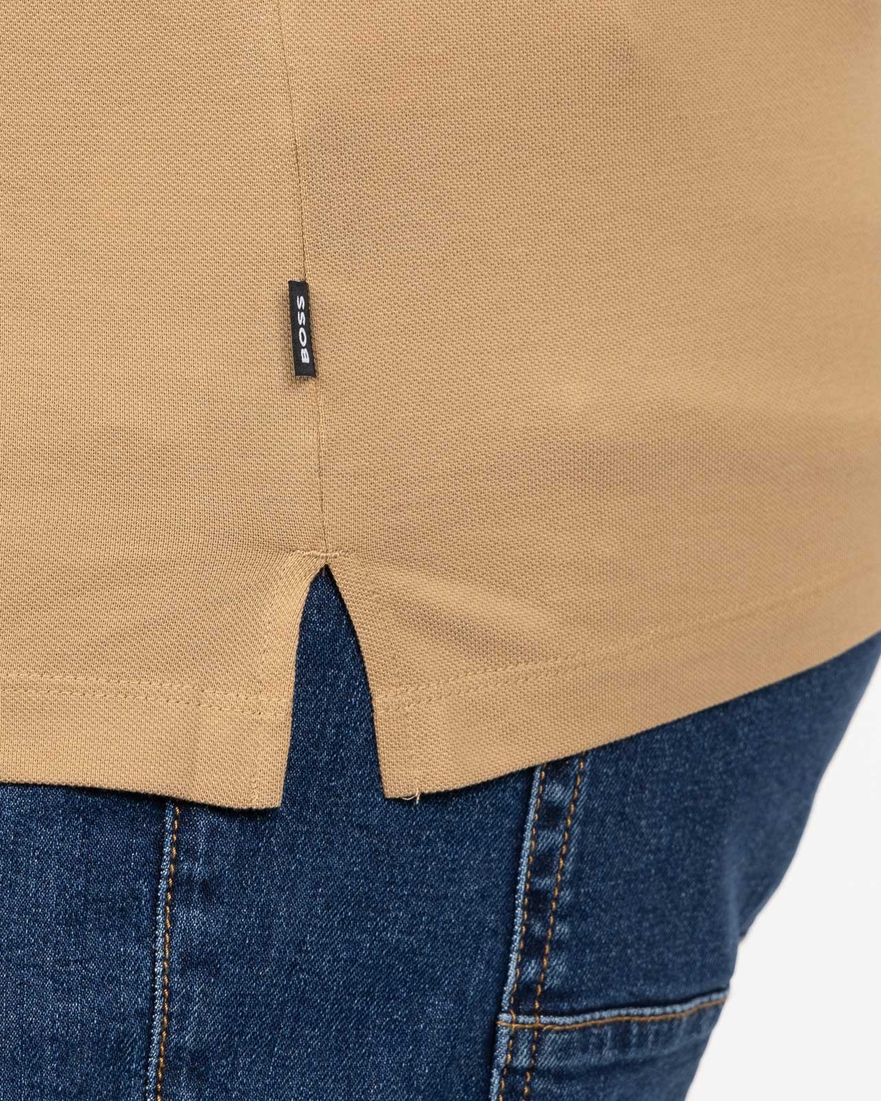 Polo Pallas grande taille beige