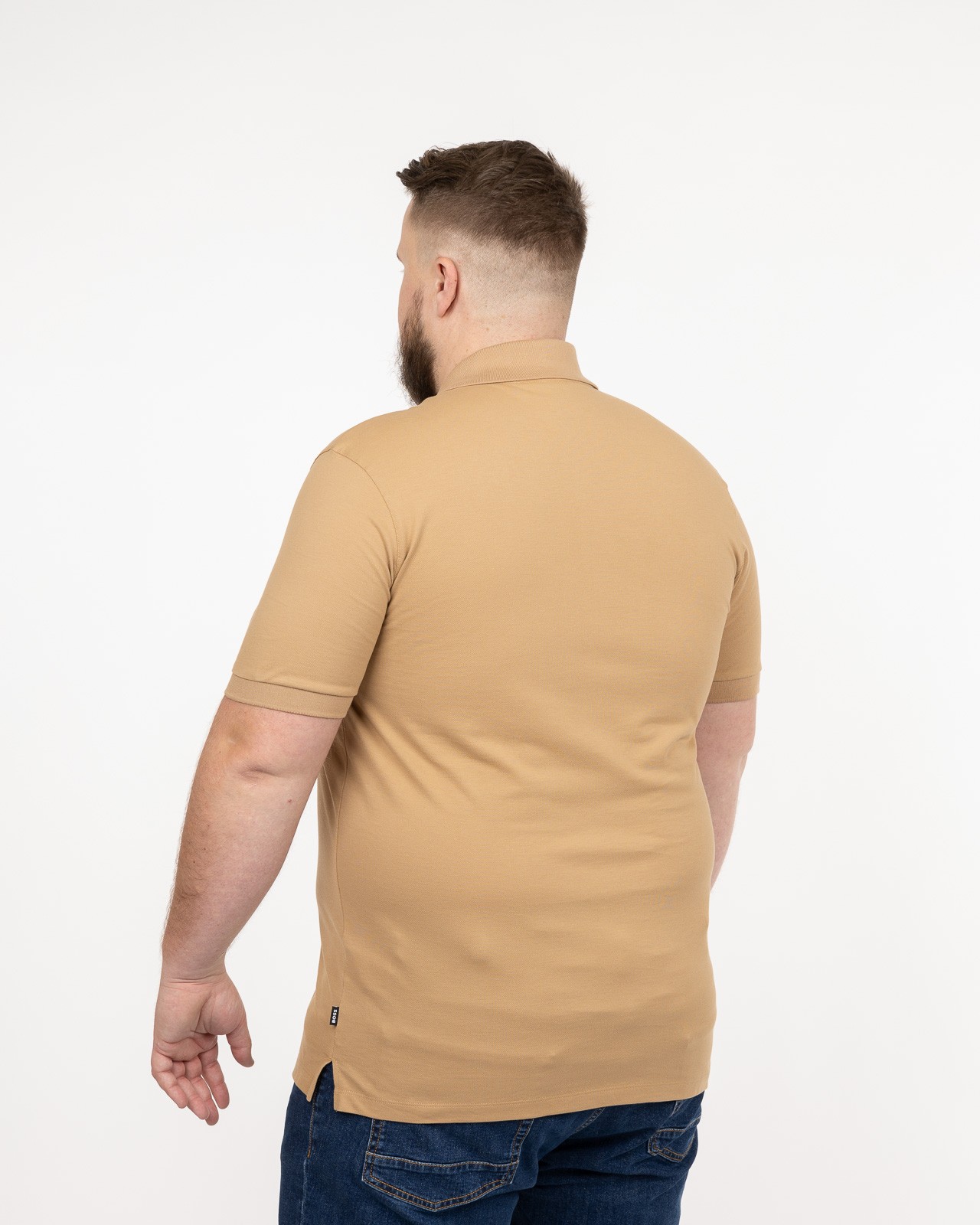 Polo Pallas grande taille beige