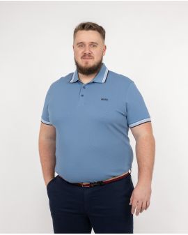 Polo Paddy grande taille bleu