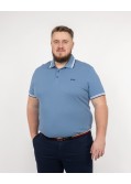 Polo Paddy grande taille bleu