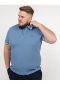 Polo Paddy grande taille bleu