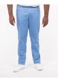 Pantalon chino grande taille bleu clair