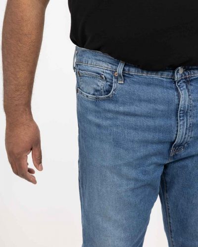 Jean 512 slim grande taille bleu délavé